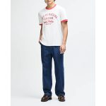 CAMISETA DEUS EX-MACHINA MARSDEN RINGER TEE VINTAGE WHITE | Mechanic