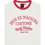 CAMISETA DEUS EX-MACHINA MARSDEN RINGER TEE VINTAGE WHITE | Mechanic
