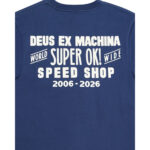 CAMISETA DEUS EX-MACHINA MUDFLAP TEE MECHANIC BLUE | Mechanic