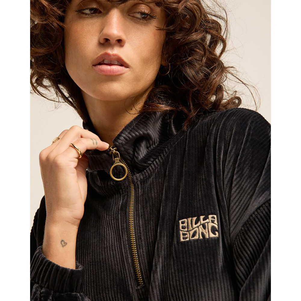 SUDADERA BILLABONG COFFEE TIME BLACK | Ropa Streetwear Online