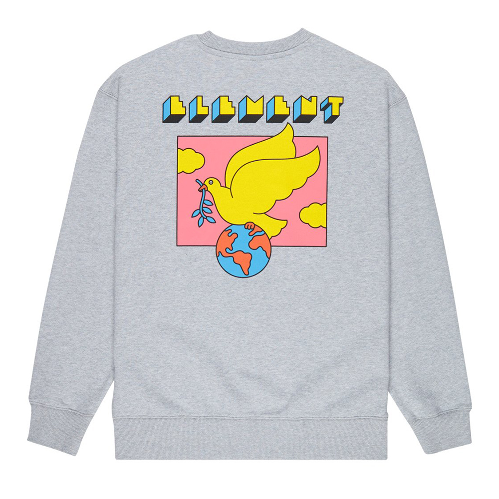 SUADERA ELEMENT WORLD PEACE GREY HEATHER | Mechanic