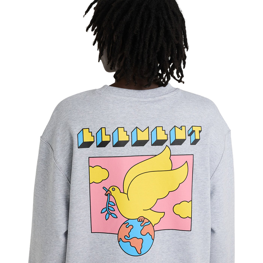 SUADERA ELEMENT WORLD PEACE GREY HEATHER | Mechanic