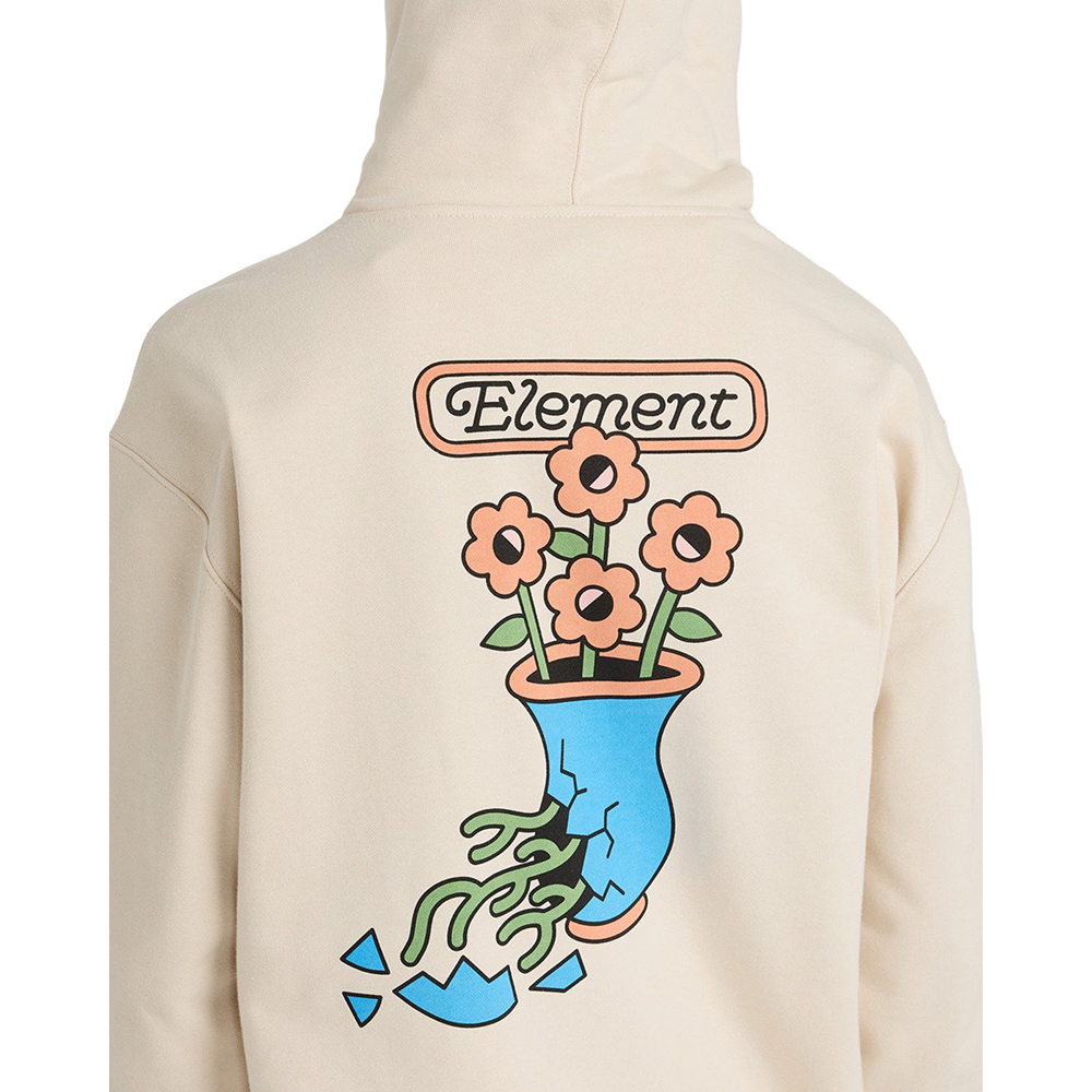 SUDADERA ELEMENT TOO WILD OAT MILK | Mechanic