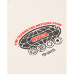 SUDADERA CON CREMALLERA RVCA THE WORLD ZIP HOODIE SALT | Mechanic