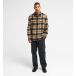 CAMISA RVCA HUGHE HEAVY FLANNEL OCRE | Mechanic