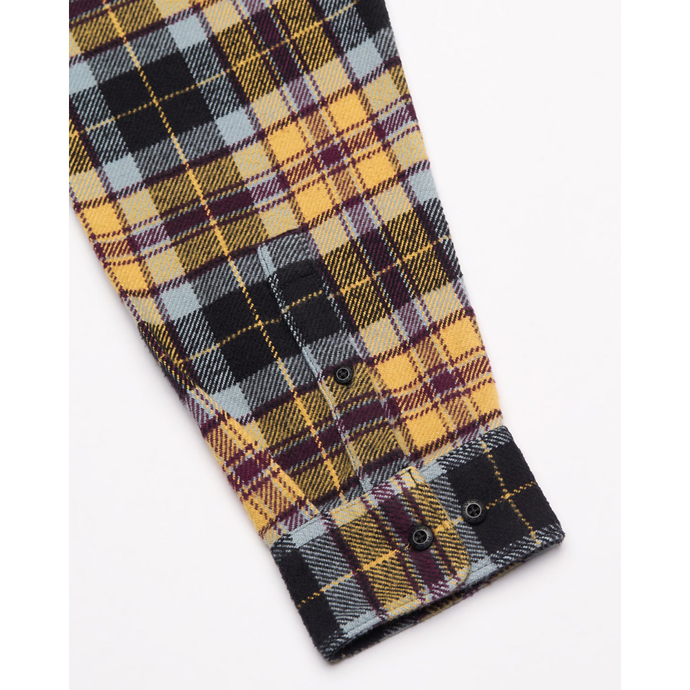 CAMISA RVCA HUGHE HEAVY FLANNEL OCRE | Mechanic