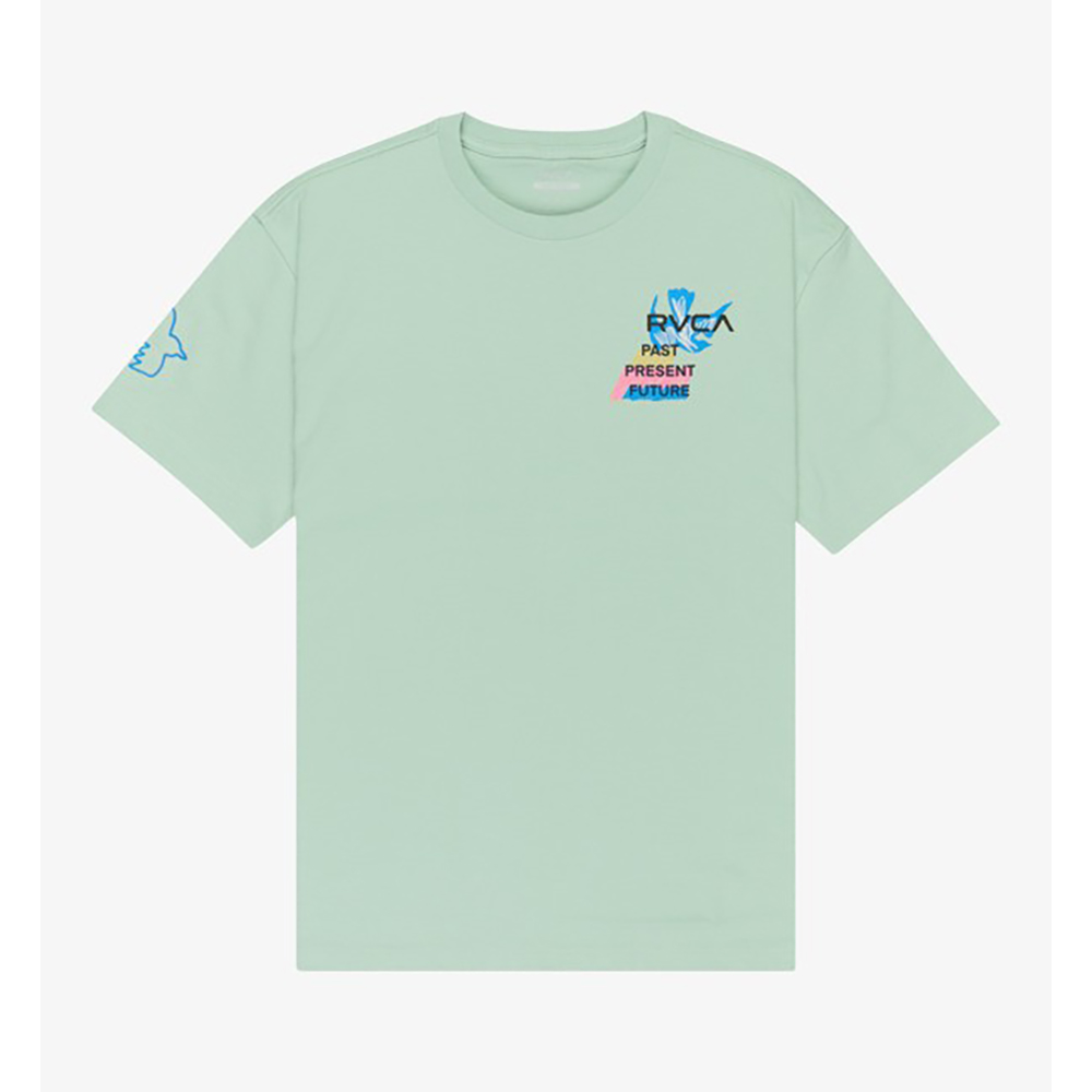 CAMISETA RVCA ANTONIA FIGUEIREDO BALANCE LAUREL GREEN | Mechanic