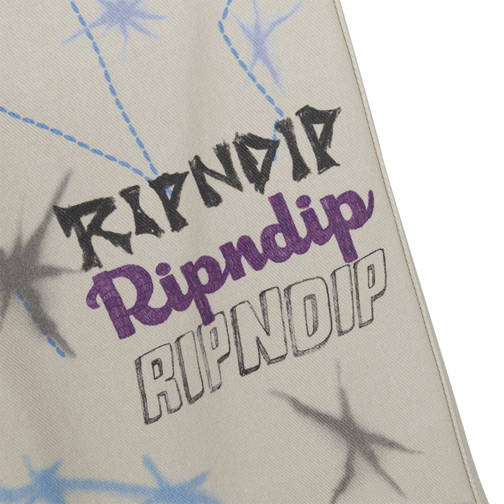 PANTALONES RIPNDIP GOOSEBUMPS WIDE FIT PANTS  BONE | Mechanic
