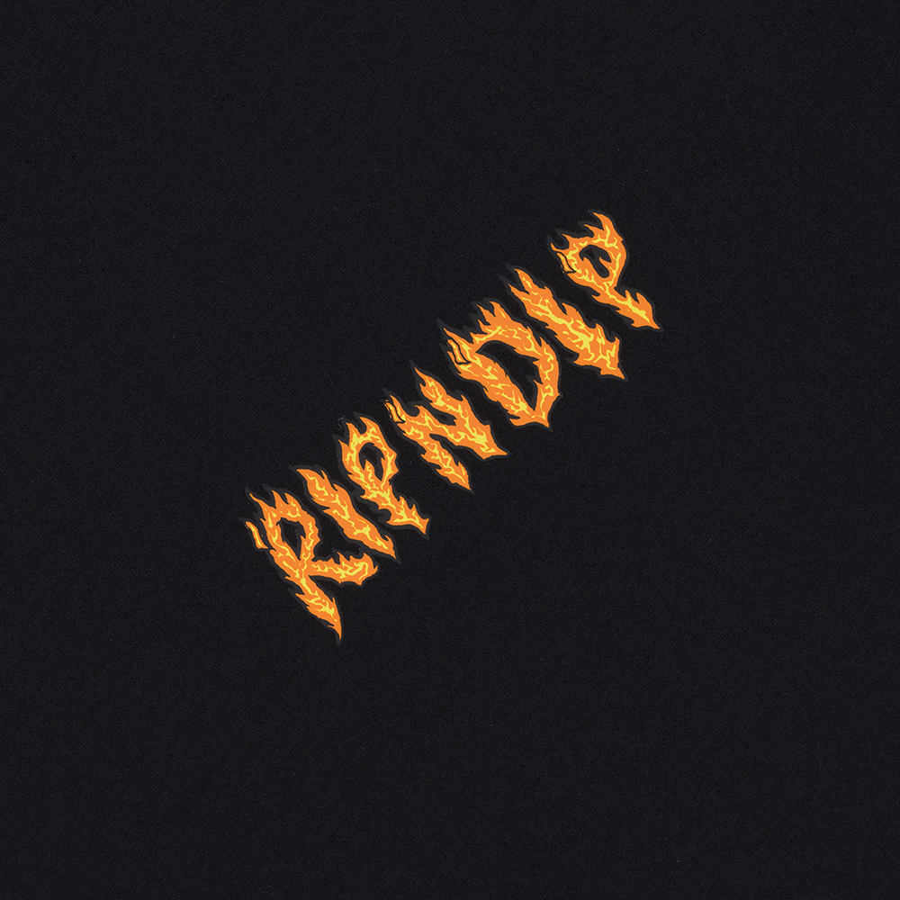CAMISETA RIPNDIP BURN BLACK | Mechanic