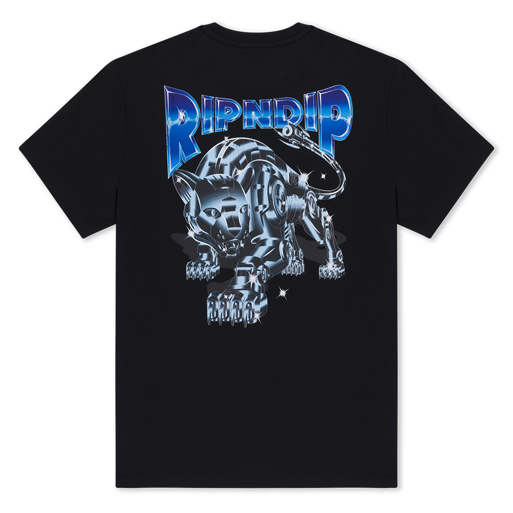 CAMISETA RIPNDIP CYBORG TEE BLACK | Mechanic