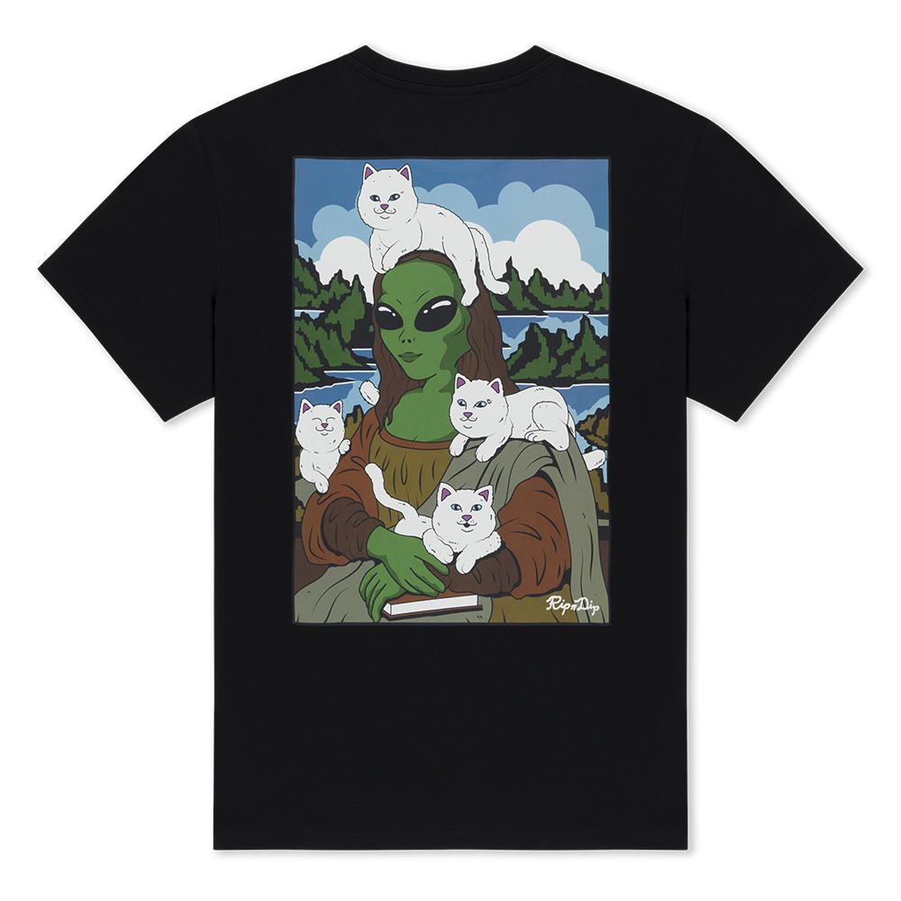 CAMISETA RIPNDIP HEAR ALL ALONG TEE BLACK | Mechanic