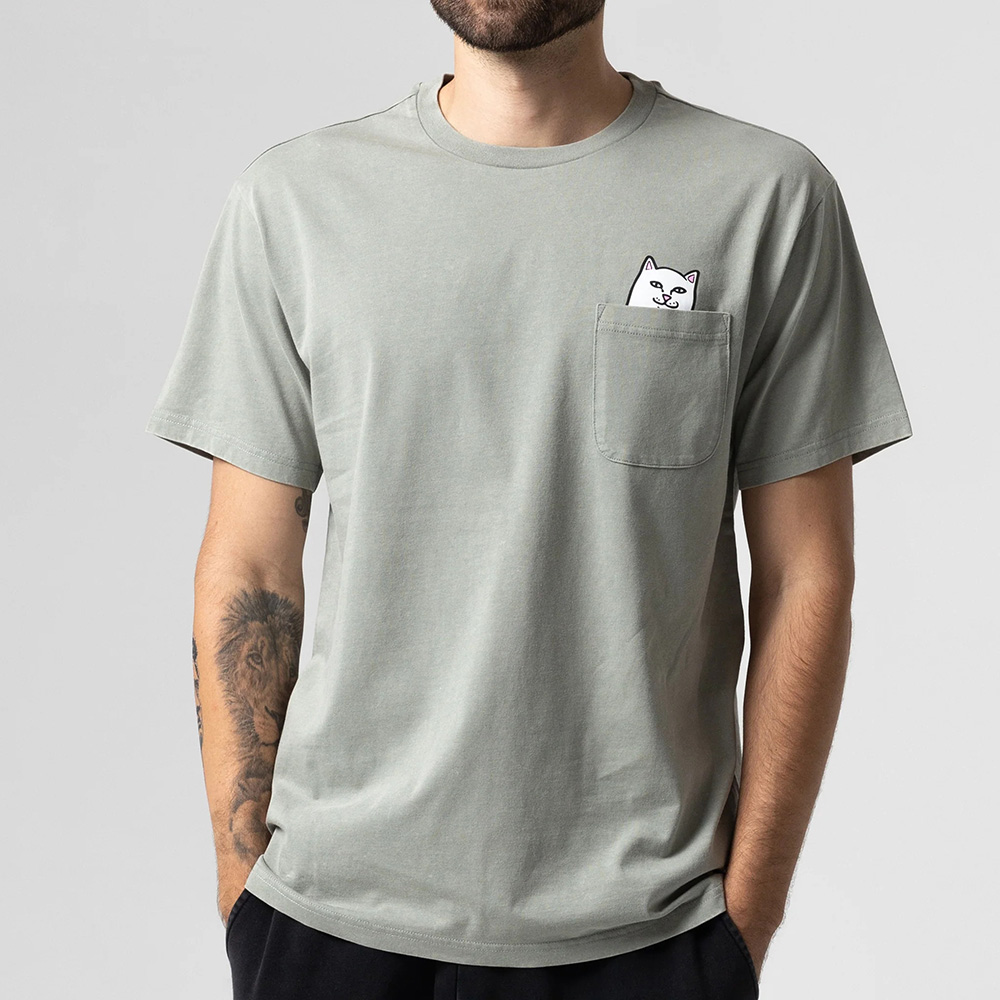 CAMISETA RIPNDIP LORD NERMAL POCKET TEE SAGE | Ropa Streetwear Online