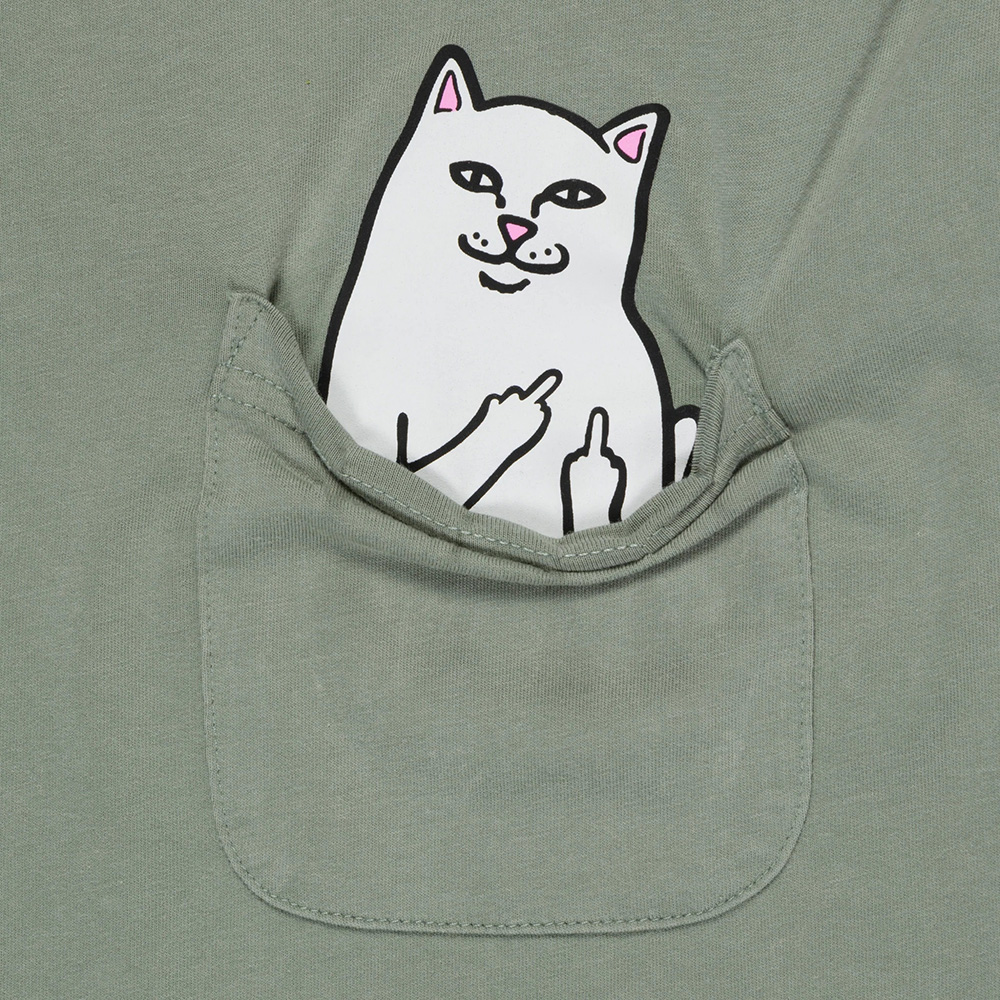 CAMISETA RIPNDIP LORD NERMAL POCKET TEE SAGE | Mechanic