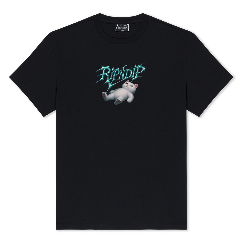 CAMISETA RIPNDIP SPACE VISIONS TEE BLACK | Mechanic