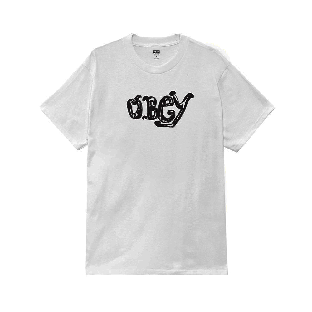 CAMISETA OBEY THE MARKER WHITE | Mechanic