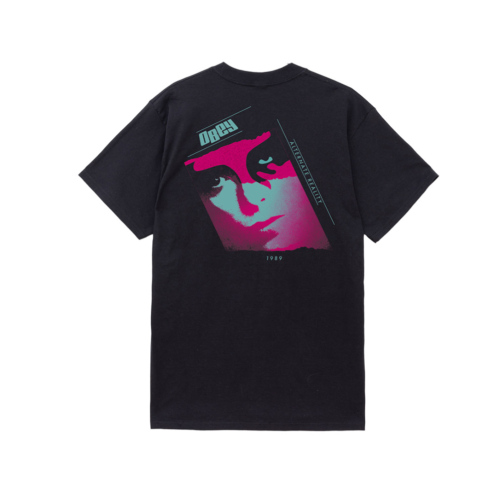CAMISETA OBEY ALTERNATE REALITY BLACK | Mechanic