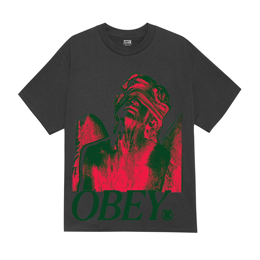 CAMISETA OBEY BLINDFOLD VINTAGE BLACK | Mechanic