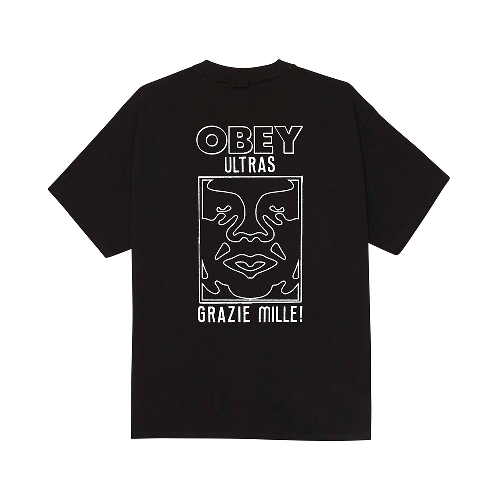 CAMISETA OBEY ULTRAS BLACK | Mechanic
