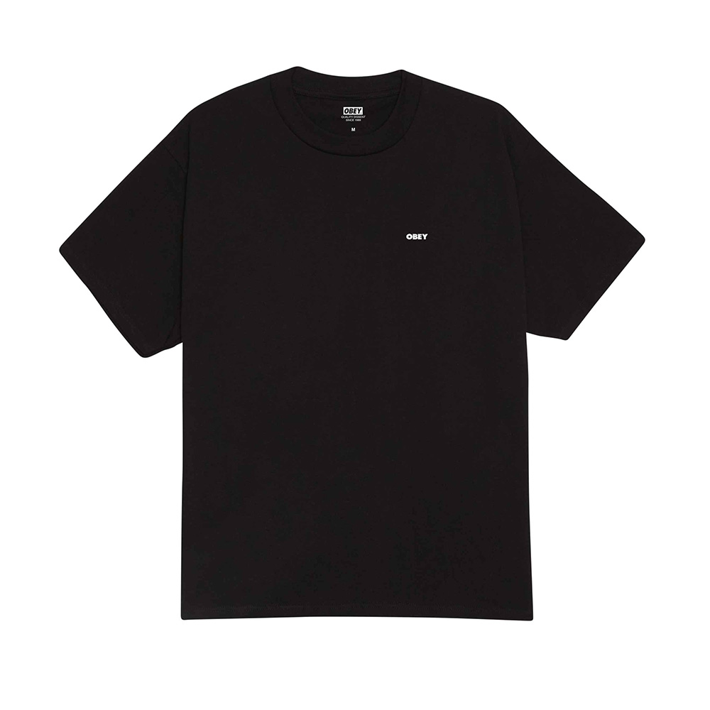 CAMISETA OBEY PRYRAMID SCROLL BLACK | Mechanic