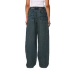 PANTALONES OBEY LEAH BAGGY DBL KNEE DENIM YELLOW TINT | Mechanic