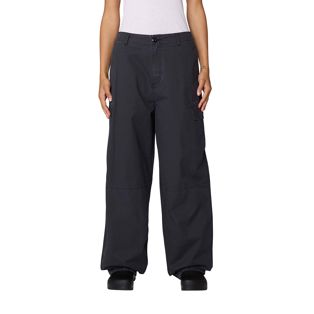 PANTALONES OBEY FLORIEN CARGO PANT BLACK FADED WASH | Mechanic
