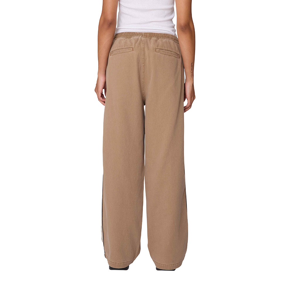 PANTALÓN OBEY ASTRID SIDE STRIPE PANT TAN FADED WASH | Mechanic