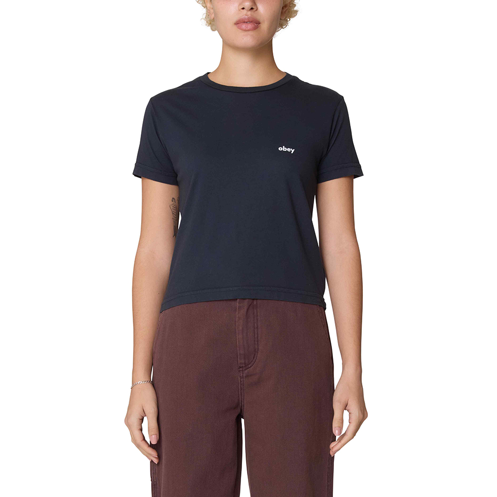CAMISETA OBEY ICON EYE WREATH BLACK | Mechanic