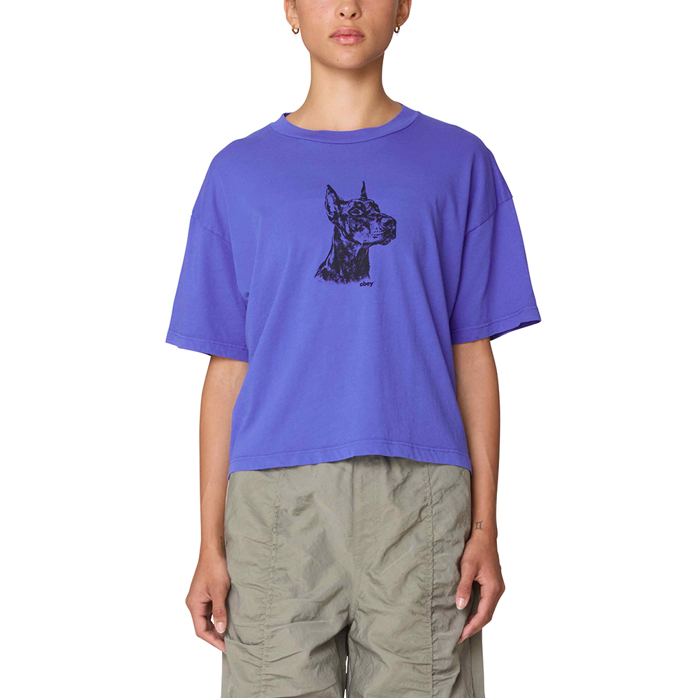 CAMISETA OBEY DOBERMANN ELECTRIC INDIGO | Mechanic