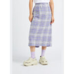 FALDE OBEY BELMONT PLAID SKIRT ASTER PURPLE | Mechanic