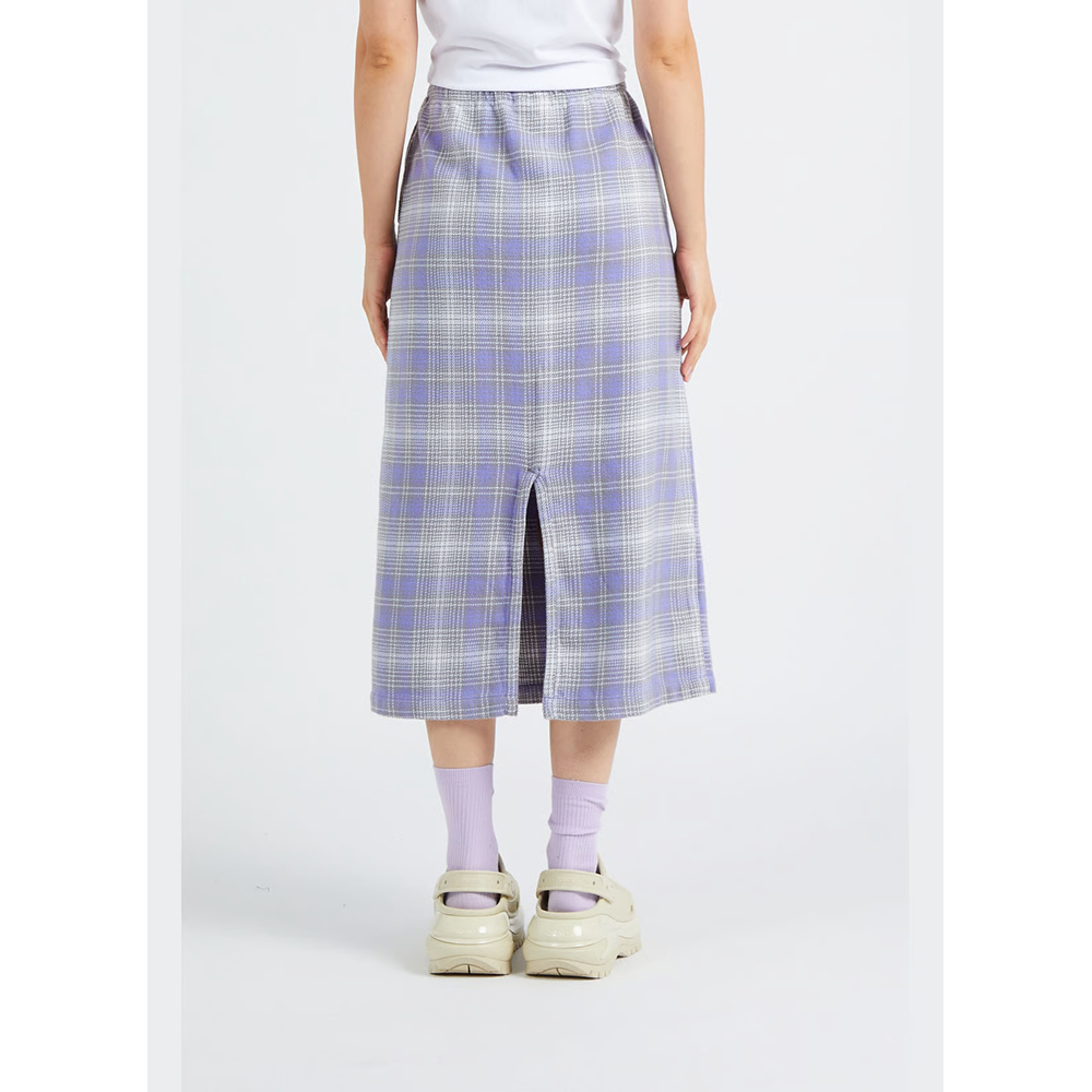FALDE OBEY BELMONT PLAID SKIRT ASTER PURPLE | Mechanic
