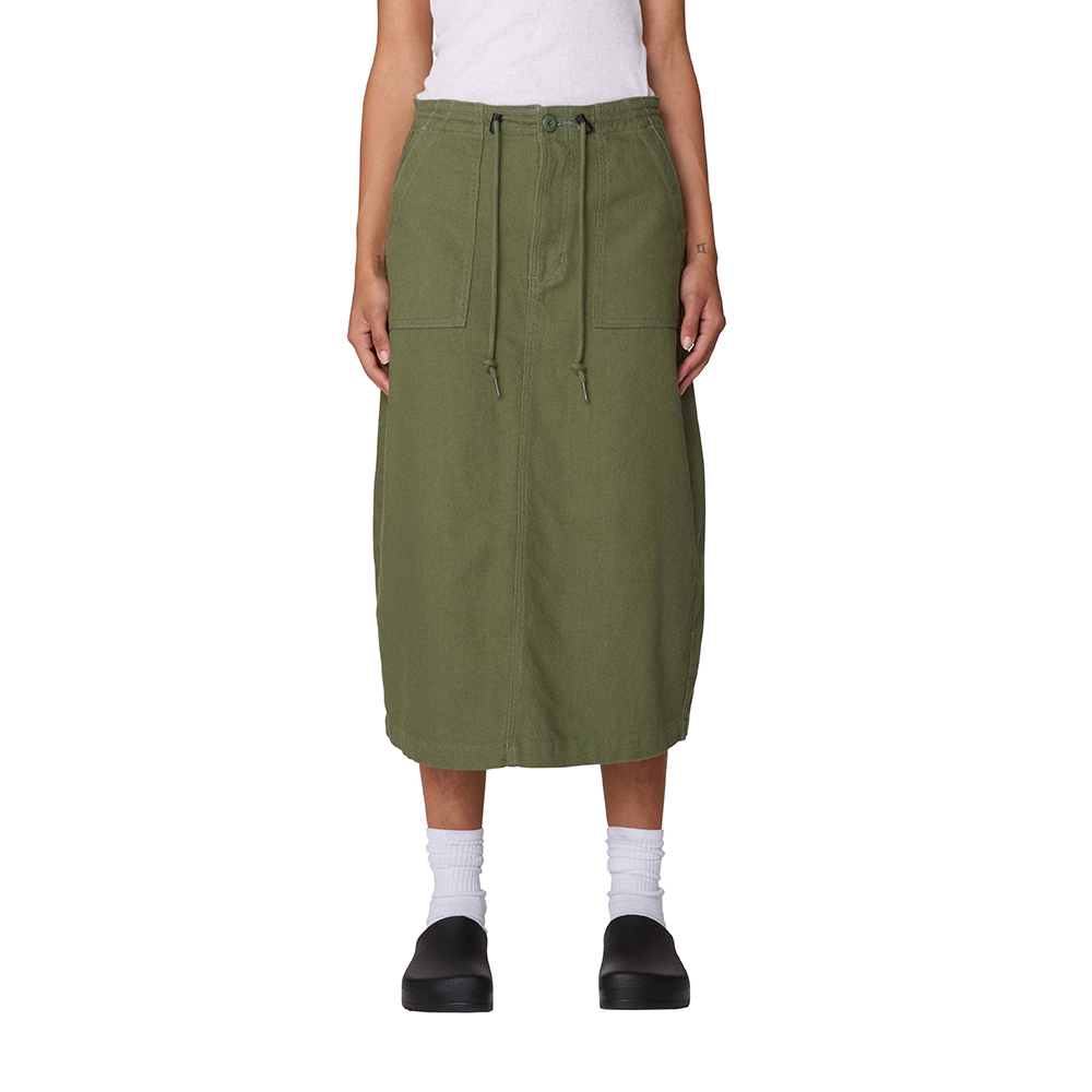 FALDA OBEY MARION UTILITY SKIRT GREEN | Mechanic